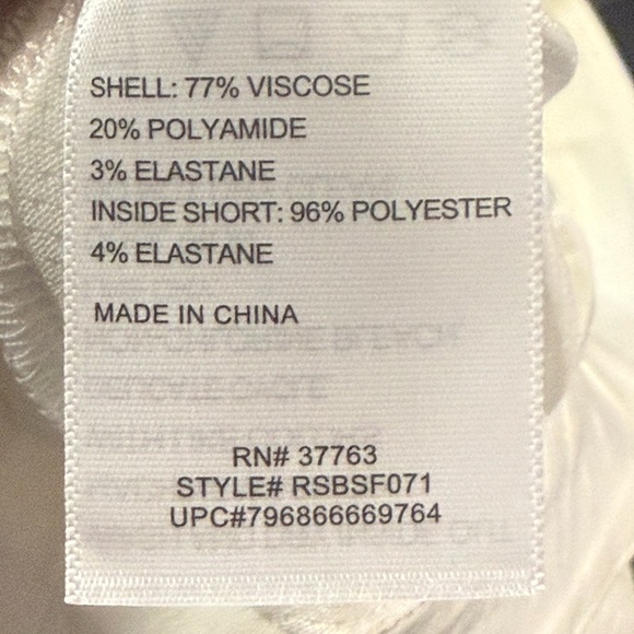 NWT Rafaella Women's Skort in Star White, size Small - Picture 9 of 9